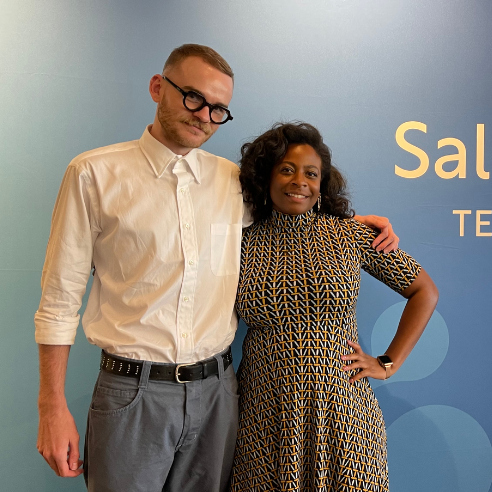 SalivaDirect inc Team Members, Russ and Yasmine